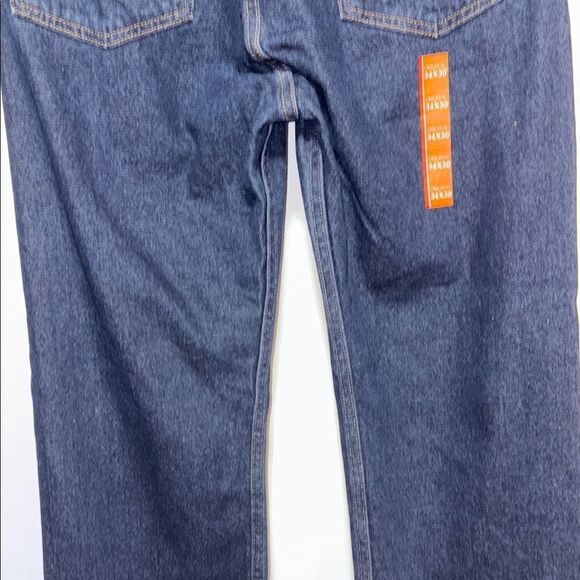 Faded Glory Blue Straight Jeans Classic Style - Picture 7 of 11